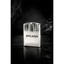 Zeflazer Hediyelik Kişiye Isme Özel Klasik Tasarımlı Metal Çakmak
