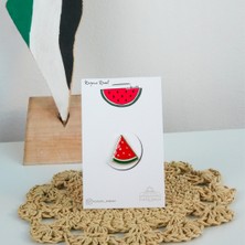 Dilim Karpuz Rozet