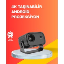 Değirmen Grup 4000 Lümen Parlaklık Değerine Sahip Ev ve Ofis Projektör - Lisinya