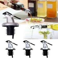 Özbience 3'lü Kapaklı Şişe Ucu Seti, Yağdanlık ve Tapa Takımı