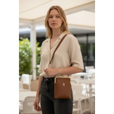 Jara Bag Paris 3 Bölmeli Su Geçirmez Çapraz Askılı Telefonluk Cüzdan Çanta