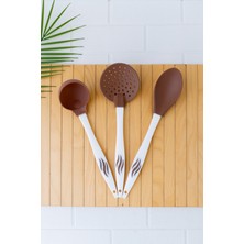 Özbience 3'lü Servis Seti, Kase, Kepçe ve Kaşık, Şef Tasarımı, Şık ve Kullanışlı