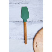 Özbience Yeşil Doğal Spatula, Sağlıklı ve Pratik Mutfak Gereciği
