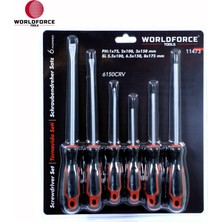 Worldforce World Force - Tornavida Seti 6 Parça 6150CRV (PH:1X75, 2X100, 3X150ММ)(SL 5.5Х100, 6.5Х150, 8Х175ММ)