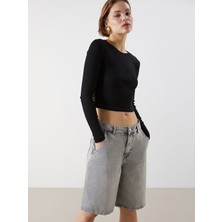 Lc Waikiki Yeni Sezon Bisiklet Yaka Kadın Body