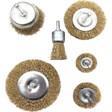SHC4200 SHC42® 6'lı Pimli Tel Fırça Seti Pas Kir Boya Yapışkan Çözücü