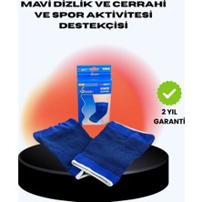 Değirmen Grup Anti-Slip Diz Bandajı Sporcu Desteklikli Koruyucu Model - Lisinya