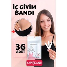 Marsilyan Iç Giyim Bandı Çift Taraflı Yapışkanlı Su Geçirmez 36 Adet