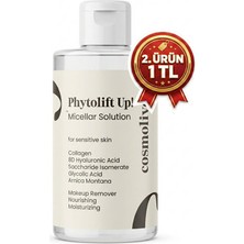 Cosmolive Makyaj Temizleyici | Glikolik ve Hyaluronik Asit | Nemlendirici Micellar Su