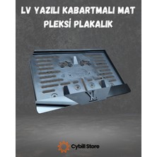 Lv Kabartmalı Motosiklet Pleksi Plakalık Altı Dayanıklı Mat ve Parlak Pleksi Özel ÜRETIM(15X25 Cm) Cybill Store