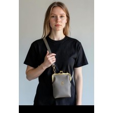 Jara Bag Paris 3 Bölmeli Su Geçirmez Çapraz Askılı Telefonluk Cüzdan Çanta