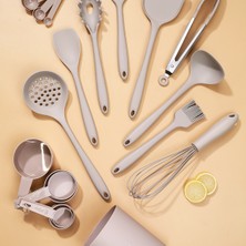 Özbience Renkli 11 Parça Silikon Servis Seti, Mutfak Şıklığınıza Renk Katın