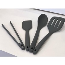 Özbience Çok Renkli 4'lü Silikon Servis Seti, Pratik ve Şık Tasarım
