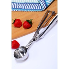 Özbience Paslanmaz Dondurma ve Kurabiye Kaşığı, Pratik ve Şık Tasarım