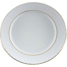 Özbience 25 cm Genişlikte Şık ve Kullanışlı Düz Servis Tabağı