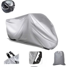 Autorez Yamaha x Max Arka Çanta Uyumlu Motosiklet Brandası -Gri