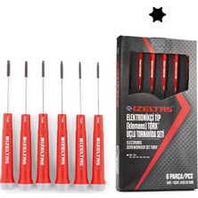 İzeltaş Izeltaş Klemens Torx Uçlu Tornavida Seti 6 Parça 4530001006 - 4530001006