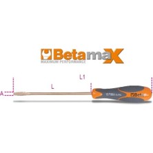 Beta - Kıvılcım Çıkarmaz Düz Tornavida 1270BA 10X250