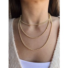 Nunu Takı Üç Sıra Dorika Kolye