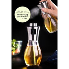 Özbience 200ML Cam Sprey Yağlık, Sirke Şişesi, Pratik ve Temiz Kullanım