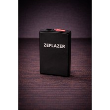 Zeflazer Hediyelik Kişiye Isme Özel Klasik Parlak Siyah Çakmak Metal Gövde