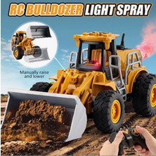 Vardem 🚜 Uzaktan Kumandalı Şarjlı Ekskavatör Kepçe 2.4ghz Işıklı Buharlı Iş Makinesi