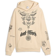 Puma Swish N  Ink Hoodie Erkek Günlük Sweatshirts 63465501 Bej