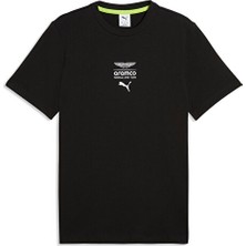 Puma Amf1 Essential Logo Tee 1 Erkek Günlük Tişört 63539301 Siyah
