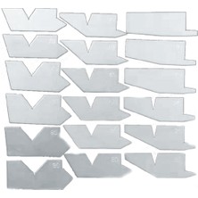 Ülkü 18 Parça Açı Mastar Setı 5-90°X0.5°X18