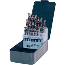 Ülkü 25 Parça Fully Ground Matkap Ucu Takımı