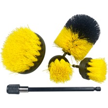 Ülkü 4 Parça Plastık Matkap Fırça Setı