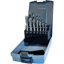 Ülkü 14PARÇA Matkap Uçlu DIN371 Düz Kılavuz Takımı