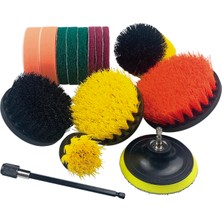 Ülkü 15 Parça Plastık Matkap Fırça Setı