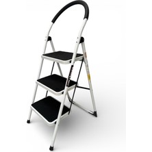 Daimer 3 Basamaklı Kaymaz Geniş Basamaklı Ev Tipi Merdiven