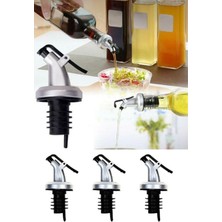 Özbience 3'lü Kapaklı Şişe Ucu Servis Aparatı, Damlalık ve Yağdanlık Tapa