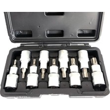 Ülkü 9 Parça 1/2ınç Cr-V Torx Lokma Setı
