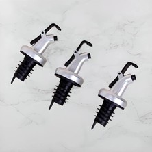 Özbience Sızdırmaz 3'lü Yağdanlık Tıpası, Kapaklı Şişe Ucu Seti