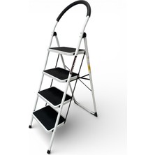 Daimer 4 Basamaklı Kaymaz Geniş Basamaklı Ev Tipi Merdiven