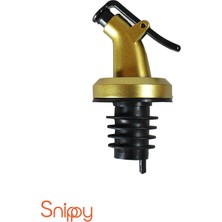 Özbience Gold Şişe Ucu Yağdanlık Tıpası, Damlatmaz, Kullanışlı ve Şık Tasarım