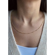 Nunu Takı Toplu Ince Kolye