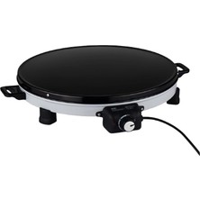 Go İthalat Katmer - Yufka Sacı Termostatlı 1550W Emaye Kaplı Geniş Üst Yüzey AT-610 (5332)