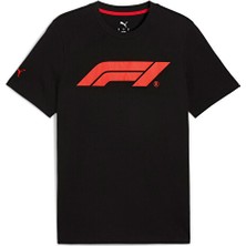 Puma F1 Ess Logo Tee 180G Erkek Günlük Tişört 63326401 Siyah