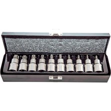 Ülkü 11 Parça 1/2ınç Cr-V Torx Lokma Setı