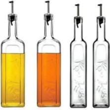 Özbience Şık 4'lü Yağdanlık ve Sirkelik Seti, Modern Tasarım, Kullanışlı ve Dayanıklı