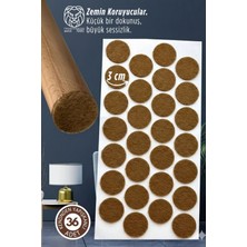 Transformacion 36 Adet Kendinden Yapışkanlı 3x3 cm Premium Zemin Koruyucu Keçe Seti 722847