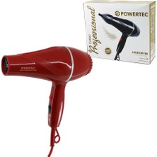 Go İthalat Kırmızı Saç Kurutma - Fön Makinesi 2500W Performans TR-501 (5051)