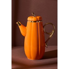 Özbience Balkabak Tasarımlı 1550 ml Porselen Yağlık, Şık ve Kullanışlı Tasarım