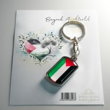 Filistin Bayrak Anahtarlık