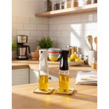 Özbience Çiftli 230ML Cam Sprey Şişe Yağdanlık ve Salata Püskürtücü Seti