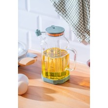 Özbience Şeffaf Cam Yağdanlık 800 Ml, Şık ve Dayanıklı Tasarım